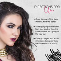 COLORESSENCE I-POP KAJAL PENCIL SMUDGE PROOF | DEFINED EYES - BALCK