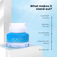 KEAUTY BEAUTY HYDRO BOOST MOISTURIZER WATER BASED 50G
