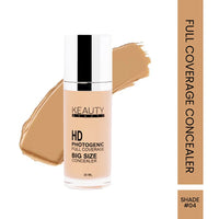 KEAUTY BEAUTY HD PHOTOGENIC FULL COVERAGE BIG SIZE CONCEALER 30ML