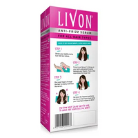 LIVON ANTI FRIZZ SERUM SALON SMOOTH ULTRA GLOSSY HAIR 100ML
