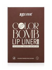 Recode 01 Brown Color Bomb Lip Liner Set of 5 ( 5 X 0.3 G)