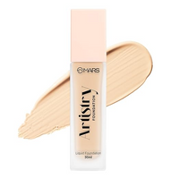 MARS ARISTRY LIQUID FOUNDATION SKIN LIKE NATURAL FINISH 30ML