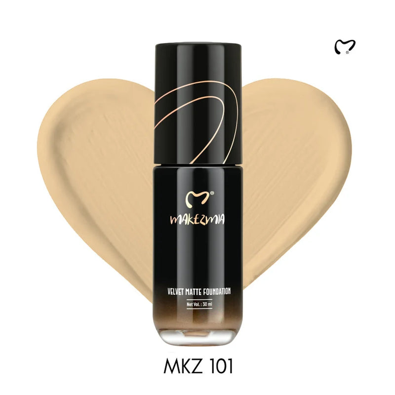 MAKEZMIA VELVET MATTE FOUNDATION 30ML