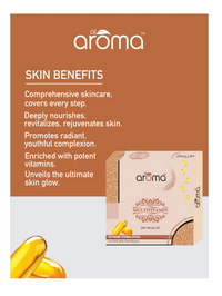 AROMA Multivitamin Spa Facial Kit – Skin Revitalizing & Nourishing Facial Treatment for Healthy Glow