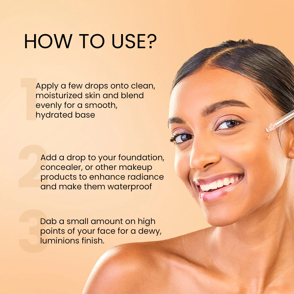 SHOPAAREL MAGICAL GEL DROPS FOUNDATION PRIMER BRIGHTENING ILLUMIN TRICE 20ML