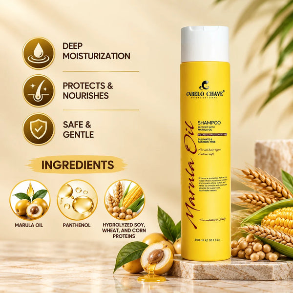 CABELO CHAVE MARULA OIL SHAMPOO