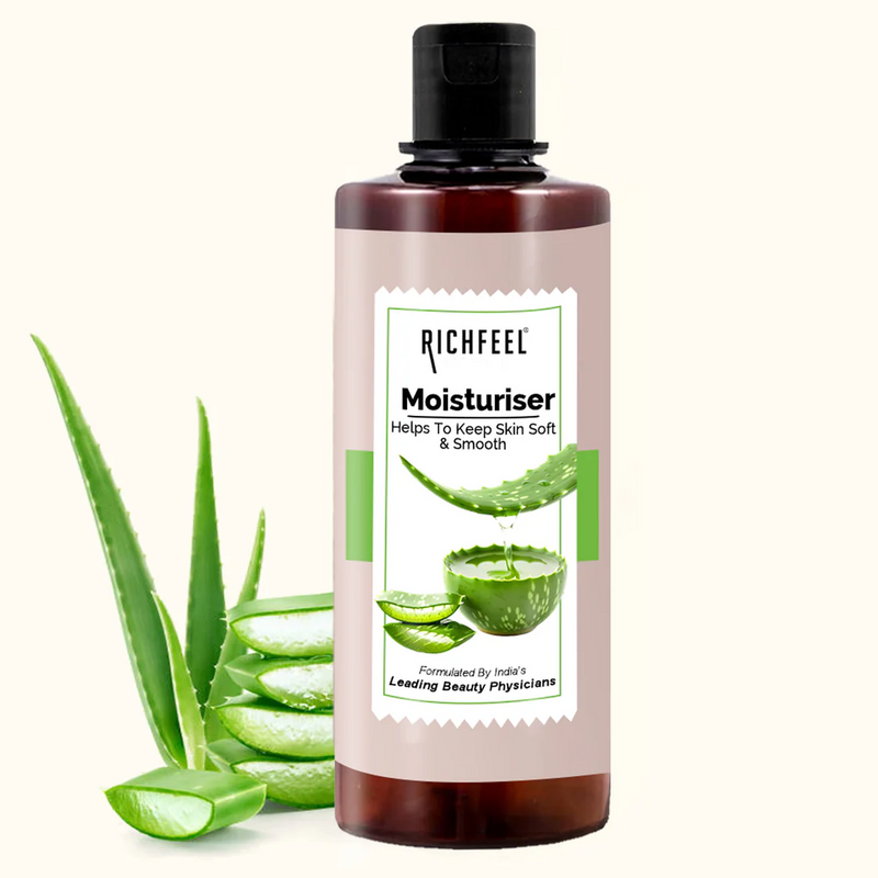 RICHFEEL NATURAL MOISTURISER SKIN SOFT & SMOOTH 500ML