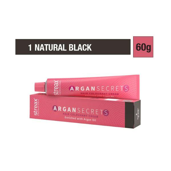 STREAX PROFESSIONAL ARGAN SECRETS HAIR COLORANT CREAM TUBE 60G