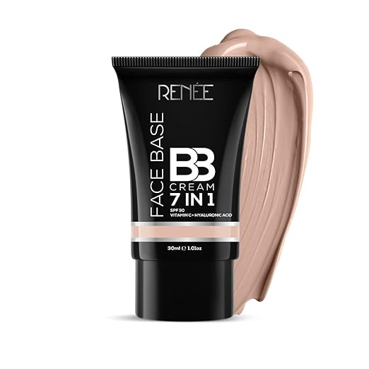 RENEE BB CREAM 7 IN 1 FACE BASE SPF 30 VITAMIN + HYALURONIC ACID 30ML