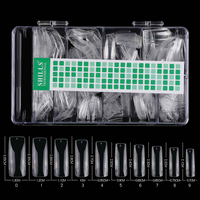SHILLS PROFESSIONAL TIP BOX PT13-NATURAL & CLEAR