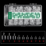 SHILLS PROFESSIONAL ARTIFICIAL NAIL ART TIPS - PT24-CLEAR