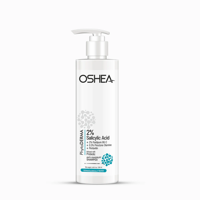 OSHEA PHYTODERMA 2% SALICYLIC ACID ANTI DANDRUFF SHAMPOO 250ML