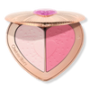 CHARLOTTE TILBURY BEAUTY SOULMATES FACE PALETTE-PILLOW TALK FLAWLESS PINK