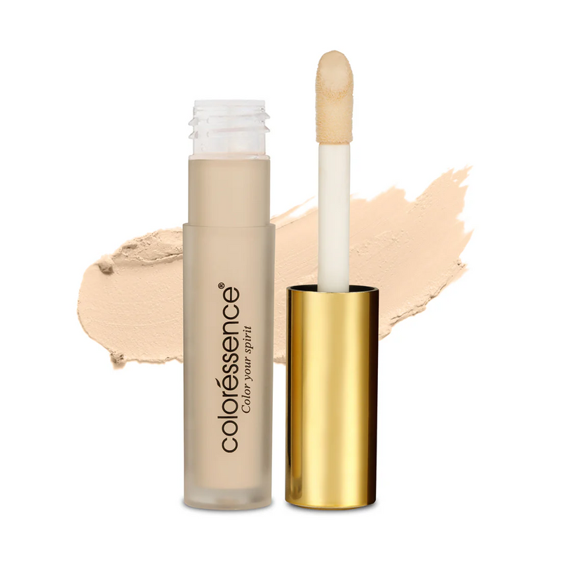 COLORESSENCE Total Conceal Max Coverage Liquid Concealer - Lightweight & Long Lasting