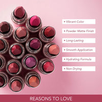 LOTUS ECOSTAY POWDER MATTE LIPSTICK