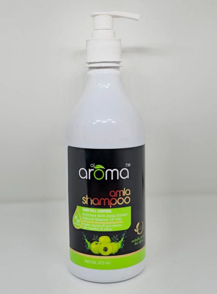 AROMA Amla Shampoo – Hair Fall Control & Strengthening Shampoo with Natural Amla Extract