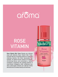 AROMA ROSE VITAMIN SKIN TONER 120ML