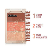 SWISS BEAUTY SELECT BORN TO BLOOM BLUSH + HIGHLIGHTER