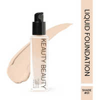 KEAUTY BEAUTY FULL COVERAGE LONG WEAR FOUNDATION 30ML