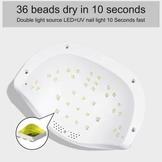 SHILLS PROFESSIONAL TURBO PRO UV / LED NAIL LAMP 72W