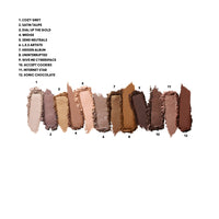 MAC CONNECT IN COLOUR EYESHADOW PALETTE/FARD A PAUPIERES*12 UNFILTERED NUDES