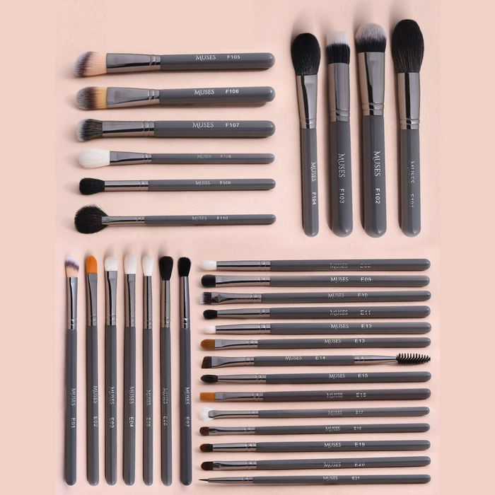 BEAUTILICIOUS MUSES COLLECTION PROFESSIONAL BRUSH KIT 31 PC