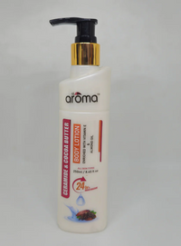 AROMA Ceramide & Cocoa Butter Body Lotion – Intense Repair & Long-Lasting Hydration for Dry, Damaged Skin