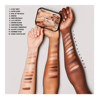 MAC CONNECT IN COLOUR EYESHADOW PALETTE/FARD A PAUPIERES*12 UNFILTERED NUDES