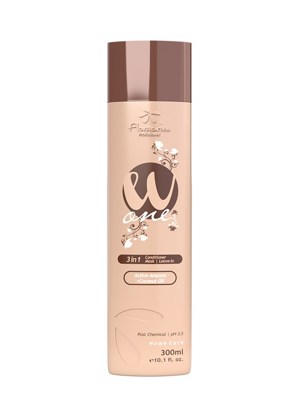 FLOVACTIVE PROFESSIONAL ONE 3 IN 1 CONDITIONER ACTIVE AMAZON + COCONUT OIL 300ML