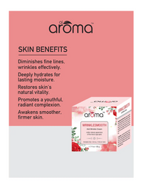 AROMA Wrinkle Smooth Anti-Wrinkle Cream – Firming & Age-Defying Cream with Retinol & Collagen Boosters
