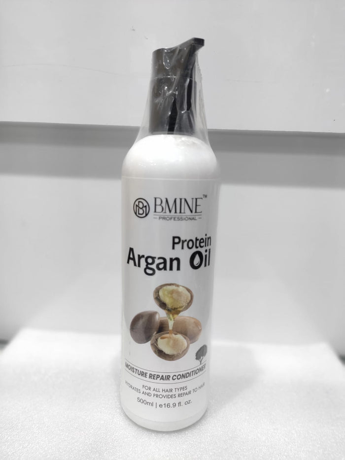 BMINE PROFESSIONAL PROTEIN ARGAN OIL MOISTURE REPAIR CONDITIONER 500ML