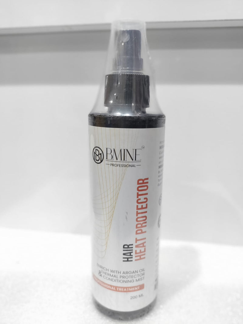 BMINE PROFESSIONAL HAIR HEAT PROTECTOR ENRICH WITH ARGAN OIL & CONDITIONING MIST 200ML