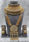TRADITIONAL KUNDAN BRIDAL LONG NECKLACE JEWELLERY SET