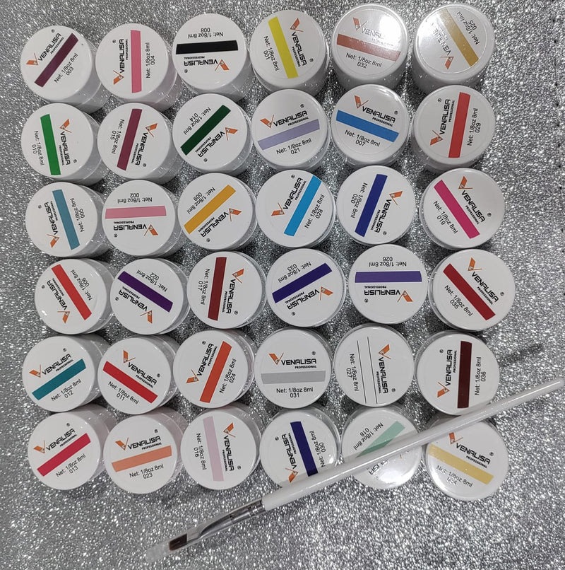 VENALISA PROFESSIONAL 36 GEL KIT COLOR