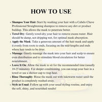CABELO CHAVE STRAIGHTENING MASK
