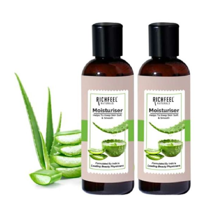 RICHFEEL NATURAL MOISTURISER HELPS TO KEEP SKIN SOFT & SMOOTH ( BUMPER OFFER COMBO )