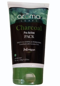 AROMA LEAFS CHARCOAL PRO ACTIVE PACK DEEP CLEASING & HYDRATION 120G