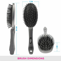 VEGA HAIR CUSHION BRUSH - E10-CB