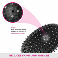 VEGA HAIR CUSHION BRUSH - E10-CB