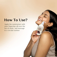 RICHFEEL NATURAL COCOA BUTTER  MOISTURIZING BODY LOTION 400ML