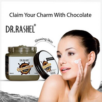 DR.RASHEL Chocolate Face Cream For Women and Men (380 Ml) | All Skin Types |Soft and Healthy Skin | Repairing & Nourishment | Deep Hydration & Moisturization | 100% Vegan | Paraben Free