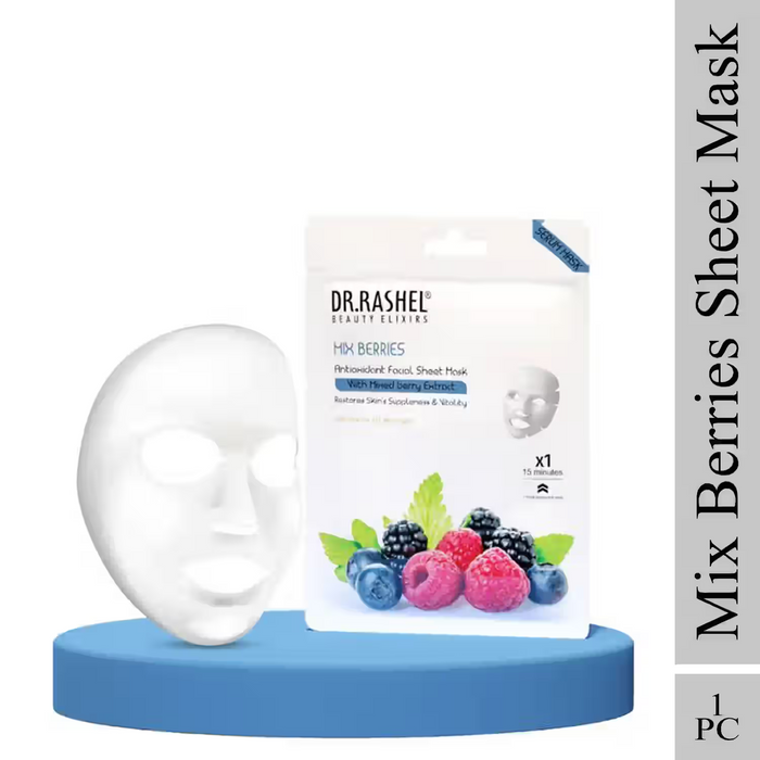 DR RASHEL MIX BERRIES ANTIOXIDANT FACIAL SHEET MASK