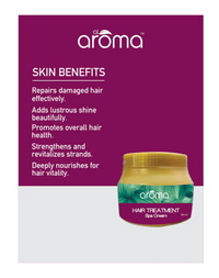 AROMA Hair Treatment Cream – Deep Repair & Nourishment for Damaged, Frizzy, and Chemically Treated Hair 500ML
