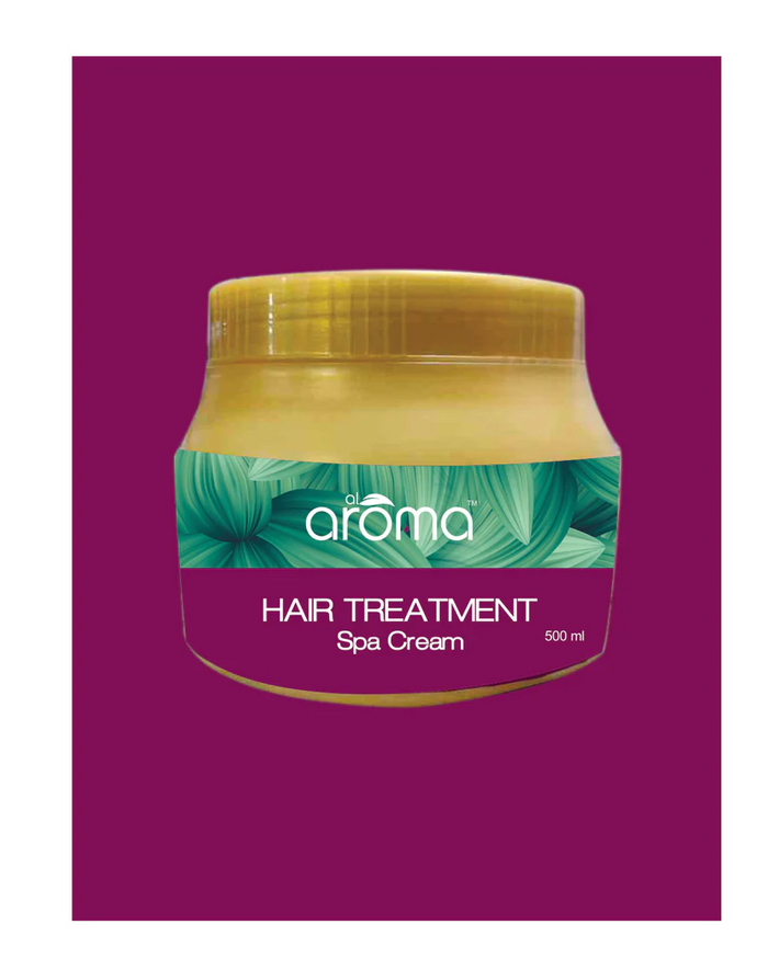 AROMA Hair Treatment Cream – Deep Repair & Nourishment for Damaged, Frizzy, and Chemically Treated Hair 500ML