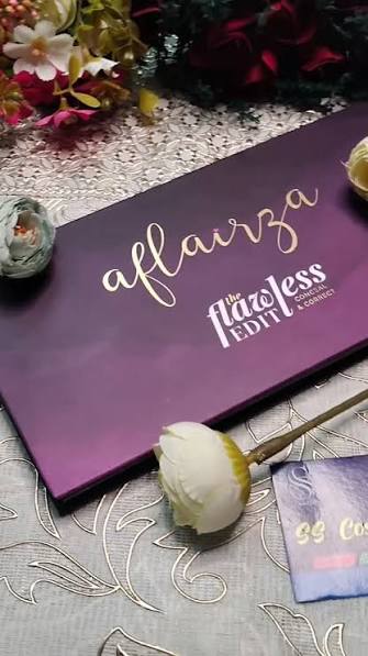AFLAIRZA THE FLAWLESS EDIT CONCEALER PALETTE PURPLE