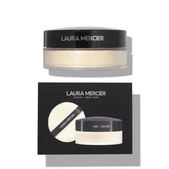 LAURA MERCIER TRANSLUCENT LOOSE SETTING POWDER + VELOUR PUFF JUMBO 49G