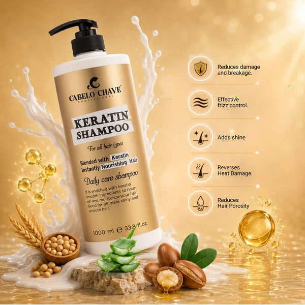 CABELO CHAVE KERATIN SHAMPOO 1000ML
