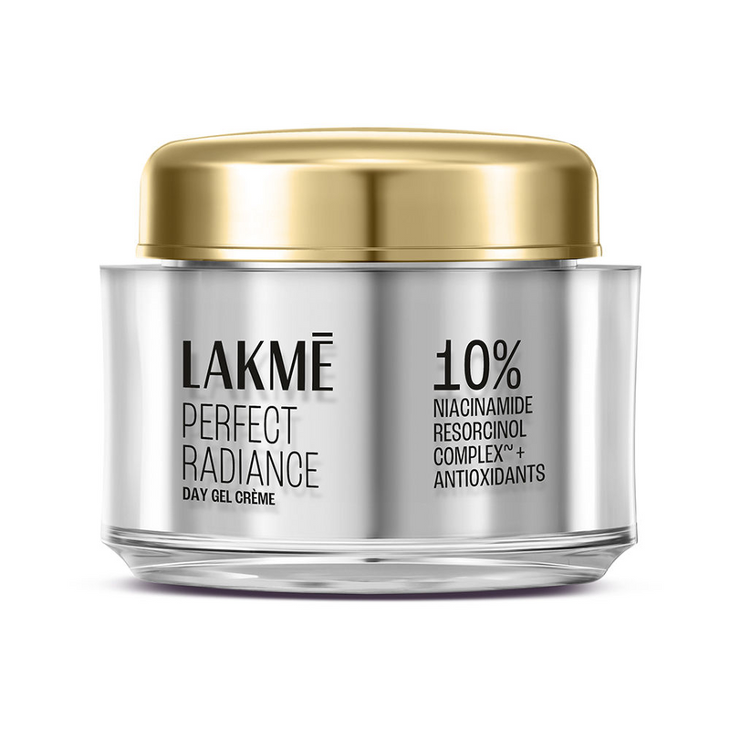 LAKME SKIN ULTIME COLLECTION PERFECT RADIANCE 10% NIACINAMIDE RESORCINOL COMPLEX & ANTIOXIDANTS PIGMENTATION TREATMENT DAY GEL CREME 50G