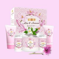 RICHFEEL NATURAL LILY & JASMINE BLEACH KIT ( BUMPER OFFER 2 + 1 FREE PACK )