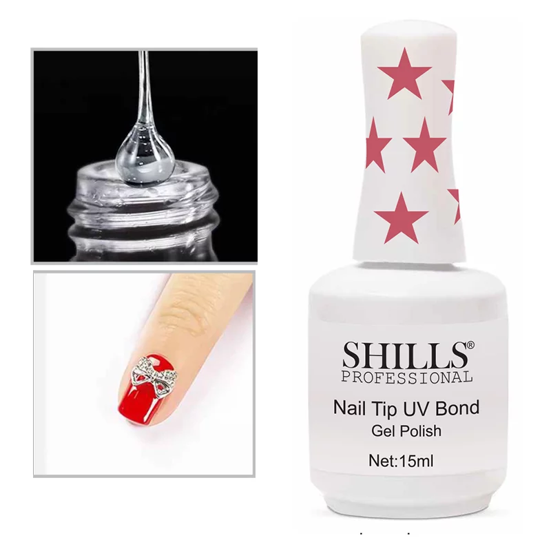 SHILLS PROFESSIONAL NAIL TIP UV BOND GEL POLISH